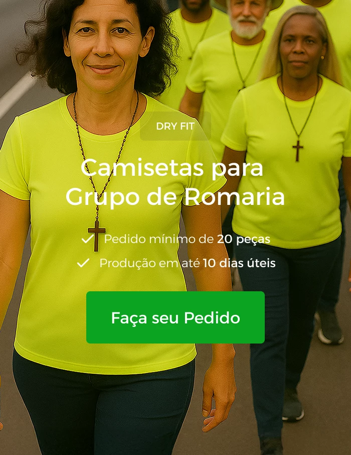 Camisetas para Grupo de Romaria