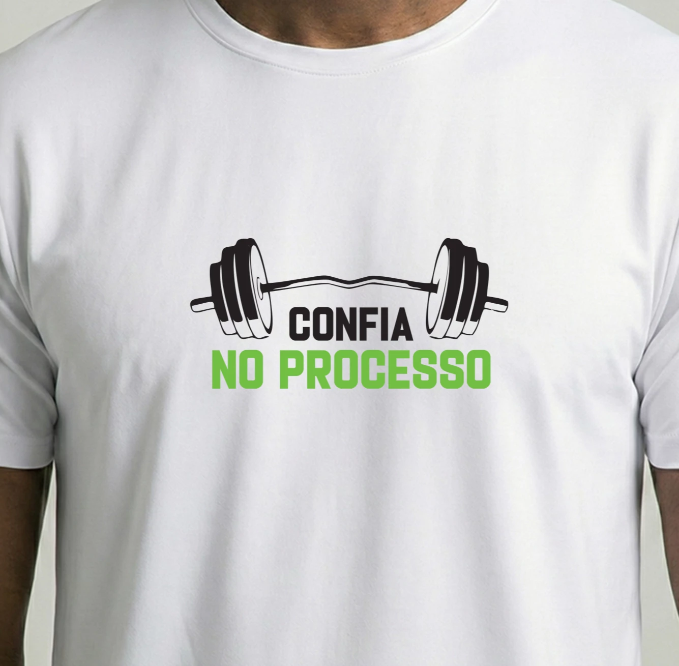 Camiseta Confia No Processo - Branca