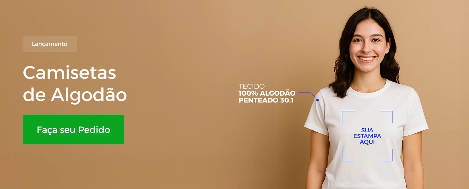 Camiseta de Algodão