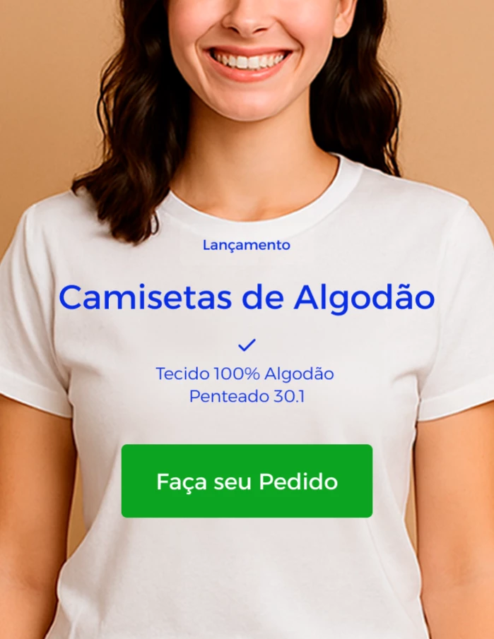 Camiseta de Algodão